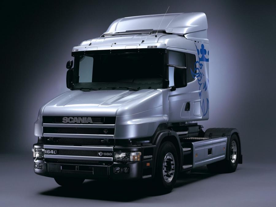  Scania T164L 580 4x2 Highline 1995 года  (фото 1 из 4)
